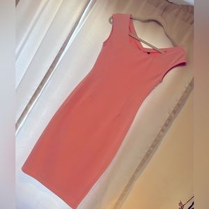 pastel pink cocktail dress size S.